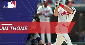 Jim Thome hit an MLB record 13 walk-off homers