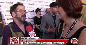Chris Ayers @ The Dragon Ball Z: Resurrection 'F' World Premiere