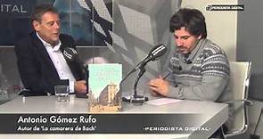 Antonio Gómez Rufo, autor de 'La camarera de Bach'. 7-11-2014