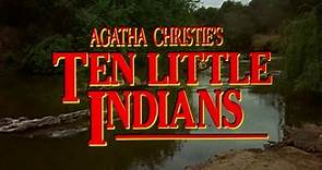 Agatha Christie's Ten Little Indians (1989). Cinema Trailer. Rarely Seen Version Of Classic Tale.