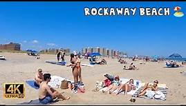 [4k] 🇺🇸 Rockaway Beach 🏖