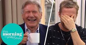 Ryan Gosling and Harrison Ford Lose It at Hilarious Interview! | This Morning