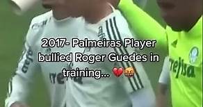 2017 - Palmeiras player bullied Roger Guedes in training and after see what he did🔥🔥🥵🤯✊