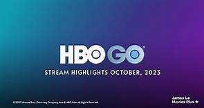 HBO Go (Asia) - Stream Highlights October, 2023