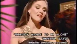 Crystal Gayle Nobody Wants To Be Alone