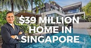 $39 MILLION HOME IN SINGAPORE | GOOD CLASS BUNGALOW IN CHATSWORTH FOR SALE | 15,191 SQ. FT.