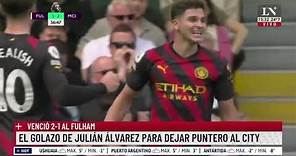El golazo de Julián Álvarez que dejó puntero al City