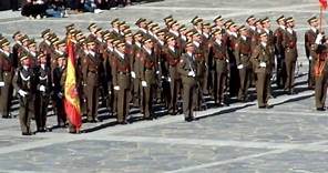 Himno de Infantería. Academia Infantería Toledo. Día de La Patrona (8.12.2013)