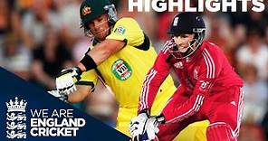 England & Australia In Huge Scoring T20 | 2013 - Highlights