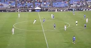 Mathieu Choinière of CF Montreal (Impact) scores on a wicked shot vs. the Portland Timbers 10/7/23