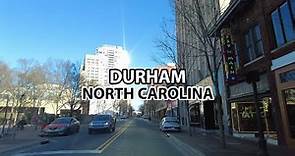 Durham, North Carolina - [4K] Downtown Tour