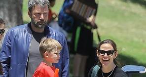Ben Affleck Looks Insanely Depressed During Weekend Baseball With Son Samuel And Jennifer Garner