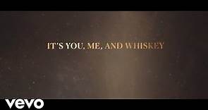 Justin Moore, Priscilla Block - You, Me, And Whiskey (Lyric Video)