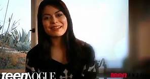 Behind the scenes with Miranda Cosgrove on the set of her Teen Vogue cover shoot