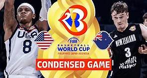 USA 🇺🇸 vs New Zealand 🇳🇿| Full Game Highlights | FIBA Basketball World Cup 2023