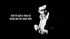 Johnny Cash - I Walk The Line - LYRICS