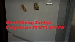 Frigidaire FFHT1425VW - Top Freezer Refrigerator Review, Demo (Best Apartment Size Fridge)