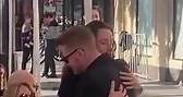 Culkin brothers hug 🥹 (Rory and Macaulay)
