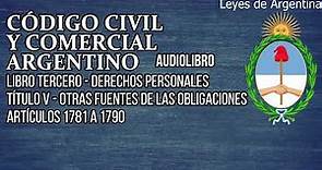 Artículos 1781 a 1790 - Código Civil y Comercial Argentino Audiolibro
