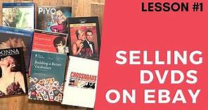 How To Make Money Selling DVDs on EBAY in 2021 - Lesson #1