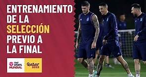 EN VIVO: El entrenamiento de la Selección Argentina con Messi y compañía – Argentina vs. Francia