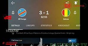 Arthur Masuaku Goal AmazingFreekick, DR Congo vs Guinea AFCON 2023-24
