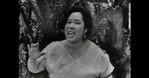 Juanita Hall sings Bali Ha'i (South Pacific) Live TV 1952