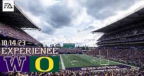 Washington Football Experience vs Oregon 2023 (Live Crowd Atmosphere)