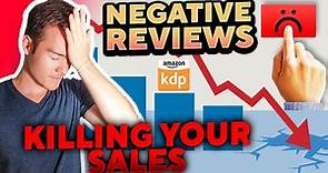 How to Deal with Negative Reviews on Your Book (Don't Make THIS Mistake)