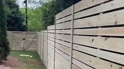 Wood fence build 🔨 #woodfence #fence #homeimprovement #contractorlife #backyardmakeover #backyard #diyprojects | Scarlet Oak Homes
