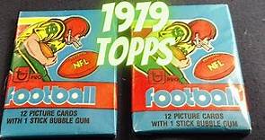 1979 Topps Football 3 packs - 1 Big Rookie hit!
