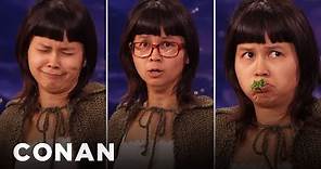 The Many Impressions Of Charlyne Yi | CONAN on TBS