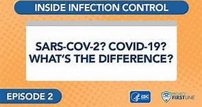 Episode 2: Sars-Cov-2? Covid-19? What’s the Difference?