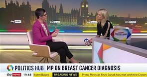 Former Science and Technology Secretary Chloe Smith shares her experience of battling breast cancer while being an MP