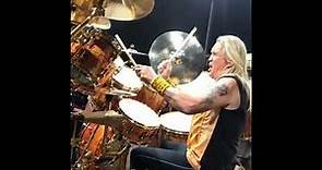 Iron Maiden - Nicko McBrain drumcam compilation • The Book Of Souls Tour 2017