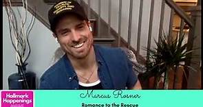 INTERVIEW: Actor MARCUS ROSNER from Romance to the Rescue (Hallmark Channel)