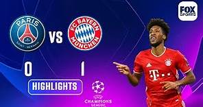 Resumen PSG vs Bayern de Munich (0-1) | UEFA Champions League | Partido de Ida