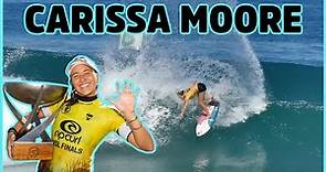 Carissa Moore: 5-time world champion, first female Olympic Gold Medalist in surfing
