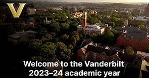 Welcome to the Vanderbilt 2023–24 academic year
