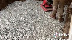 The proper way to install pavers 🧱 #excavator #pavers #howto #diy | pavers