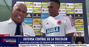 El defensa de la Selección Colombia, John Lucumí, habló con Telepacífico Noticias