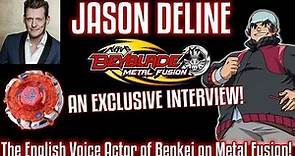 JASON DELINE INTERVIEW Voice Of Benkei on Beyblade Metal Fusion - Fan Expo 2019