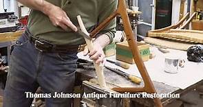 Restoring a Masterpiece - Thomas Johnson Antique Furniture Restoration