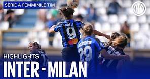 INTER 0-1 MILAN | WOMEN HIGHLIGHTS | SERIE A 22/23 ⚫🔵🇮🇹