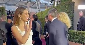 Elizabeth Olsen spotted at the Golden Globes