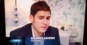 Eduardo Saverin, Co-Founder of Facebook Caught on Tape