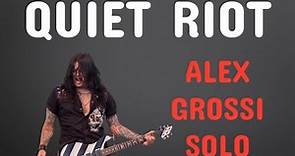 Quiet Riot’s Alex Grossi guitar solo