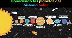 Conociendo los planetas del sistema solar