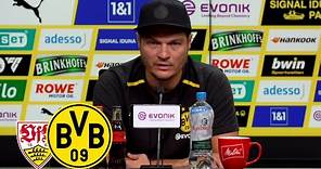 Pressekonferenz mit Edin Terzic | VfB Stuttgart – BVB | DFB-Pokal
