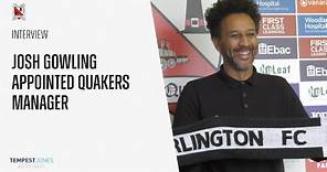 Josh Gowling Appointed Quakers Manager